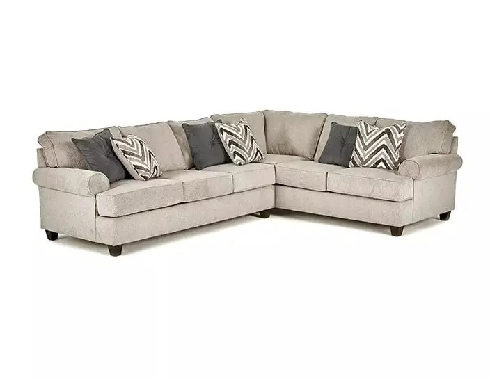 Claremont 2 Piece Sectional-Beige