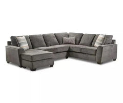 Deermont 2 Piece Sectional-Gray