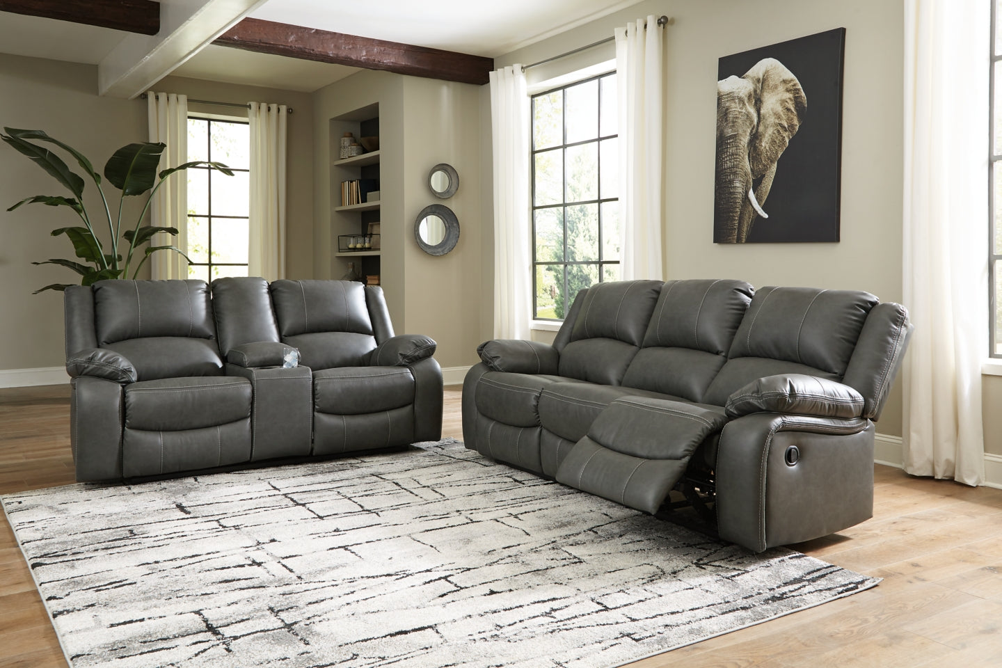 Calderwell Sofa and Loveseat - PKG007323