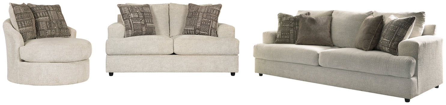 Soletren Sofa, Loveseat and Chair - PKG001863