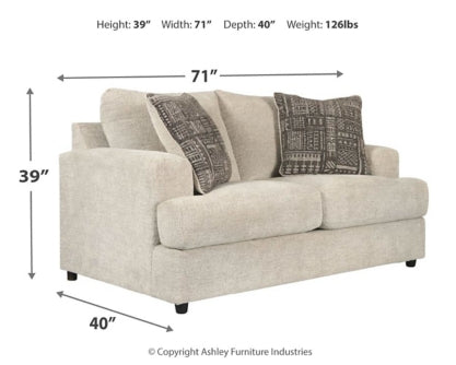 Soletren Sofa, Loveseat and Chair - PKG001863