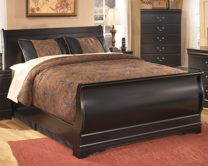 Huey Vineyard Queen Sleigh Bed