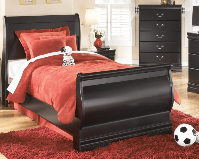 Huey Vineyard Queen Sleigh Bed