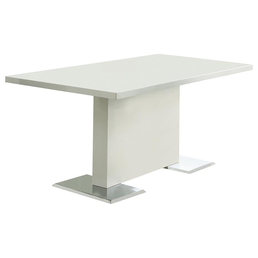 Anges White Dining Table