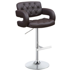 Brandi Brown Adjustable Bar Stool