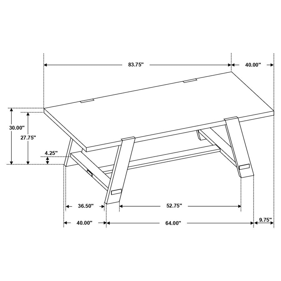 Sharon Brown Dining Table