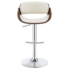 Dana Ivory Adjustable Bar Stool