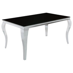 Carone Silver Dining Table