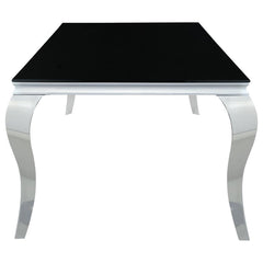 Carone Silver Dining Table