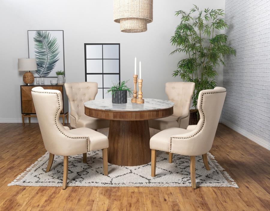 Ortega White Dining Table