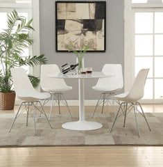 Lowry White Dining Table