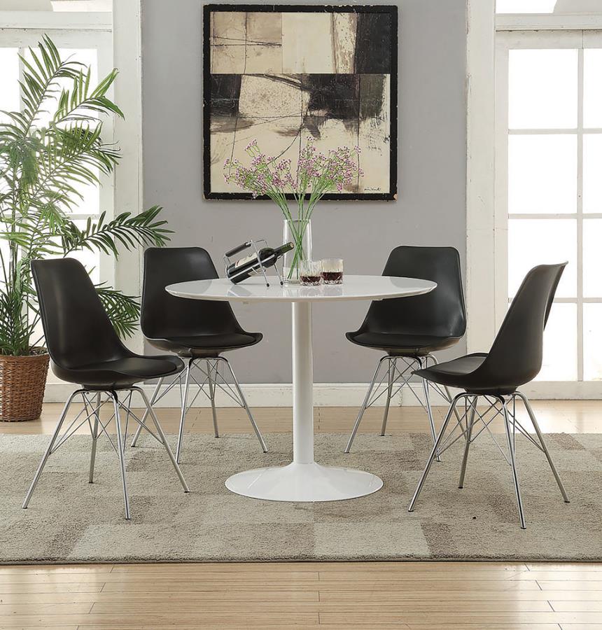 Lowry White Dining Table