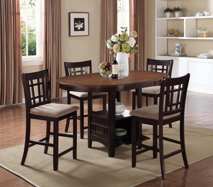 Lavon Brown Counter Height Dining Table