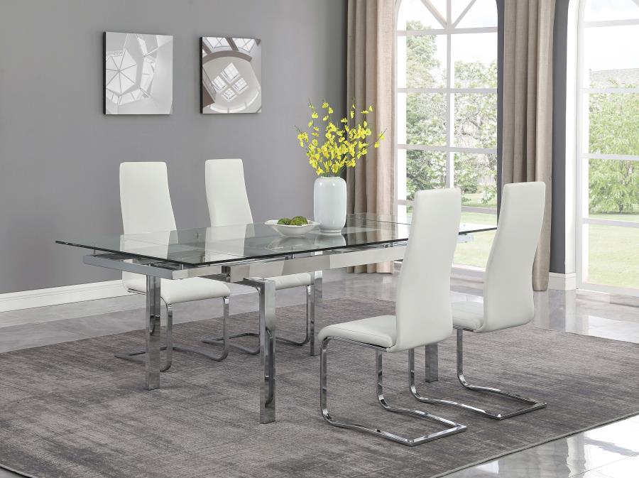 Wexford Silver Dining Table