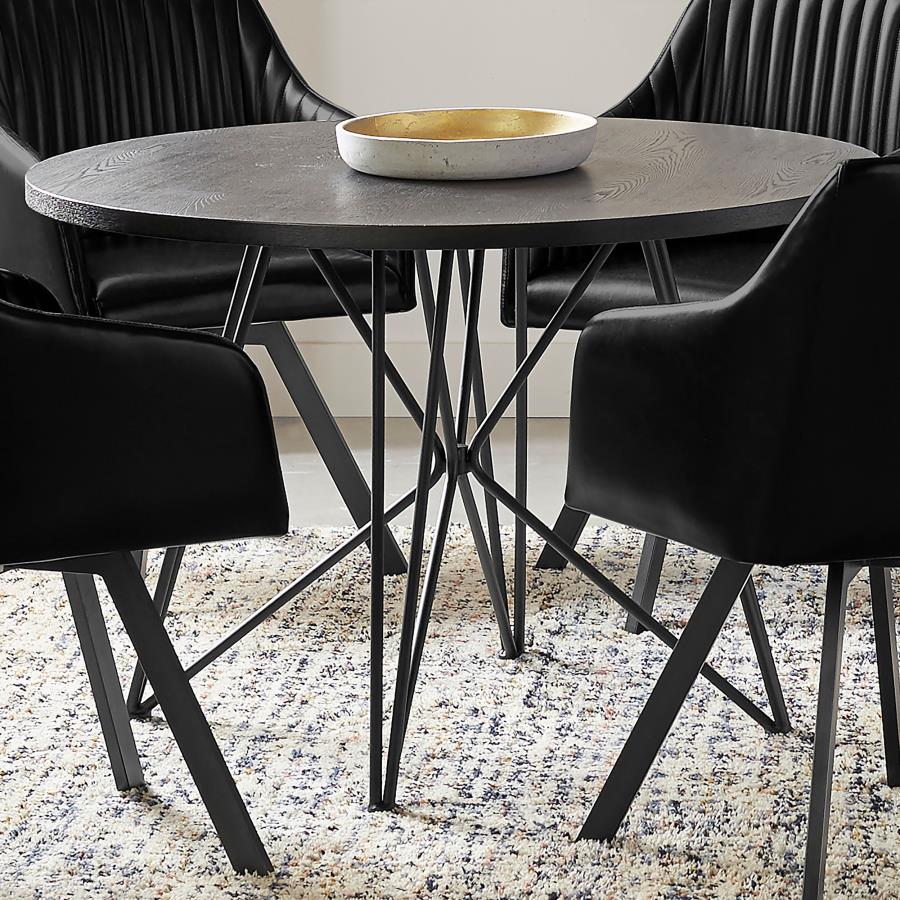 Rennes Black Dining Table