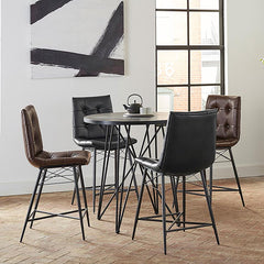 Rennes Black Counter Height Dining Table