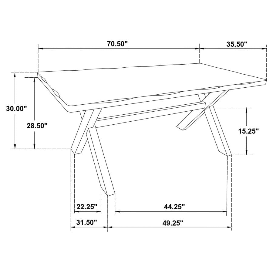 Alston Brown Dining Table