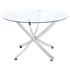 Beckham Silver Dining Table