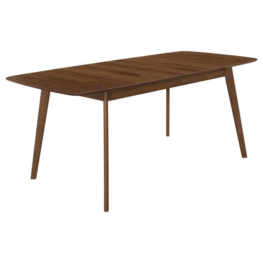 Redbridge Brown Butterfly Leaf Dining Table