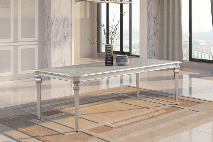 Evangeline Silver Dining Table