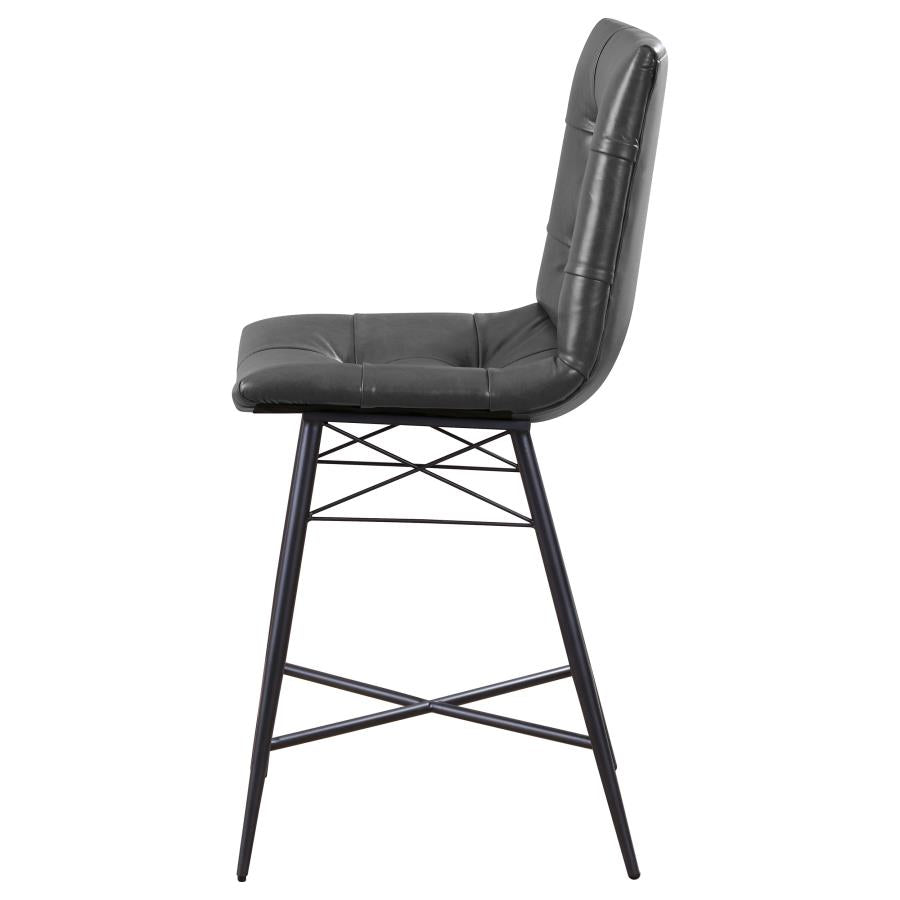 Aiken Black Counter Stool