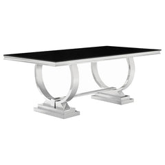 Antoine Silver Dining Table