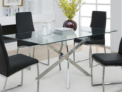 Carmelo Silver Dining Table