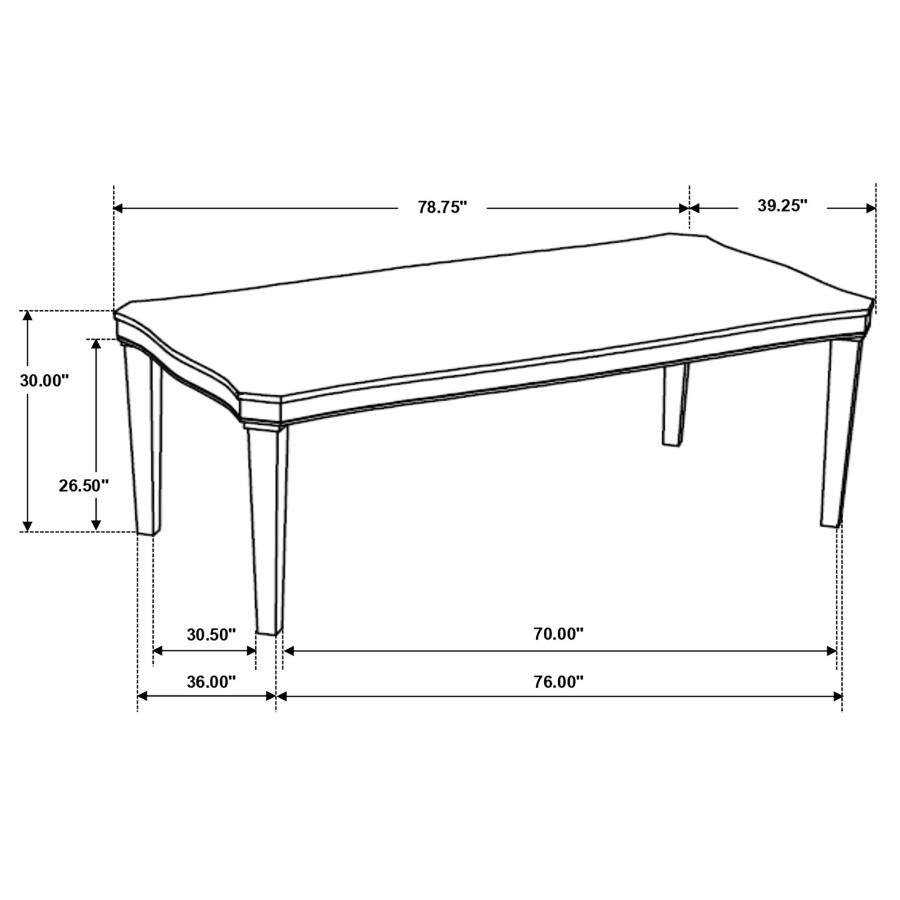 Ronnie Brown Dining Table