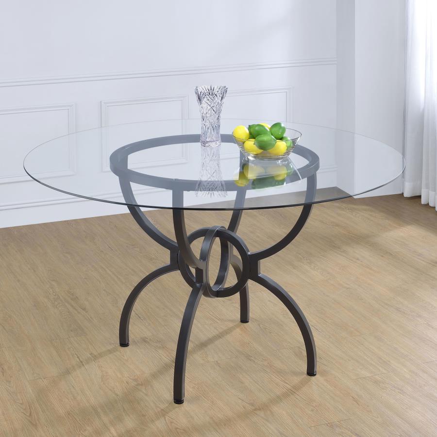 Aviano Black Dining Table