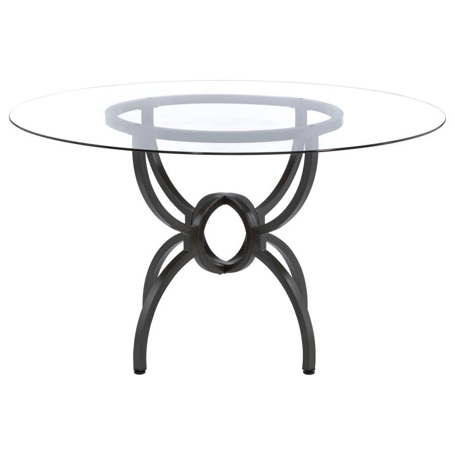 Aviano Black Dining Table