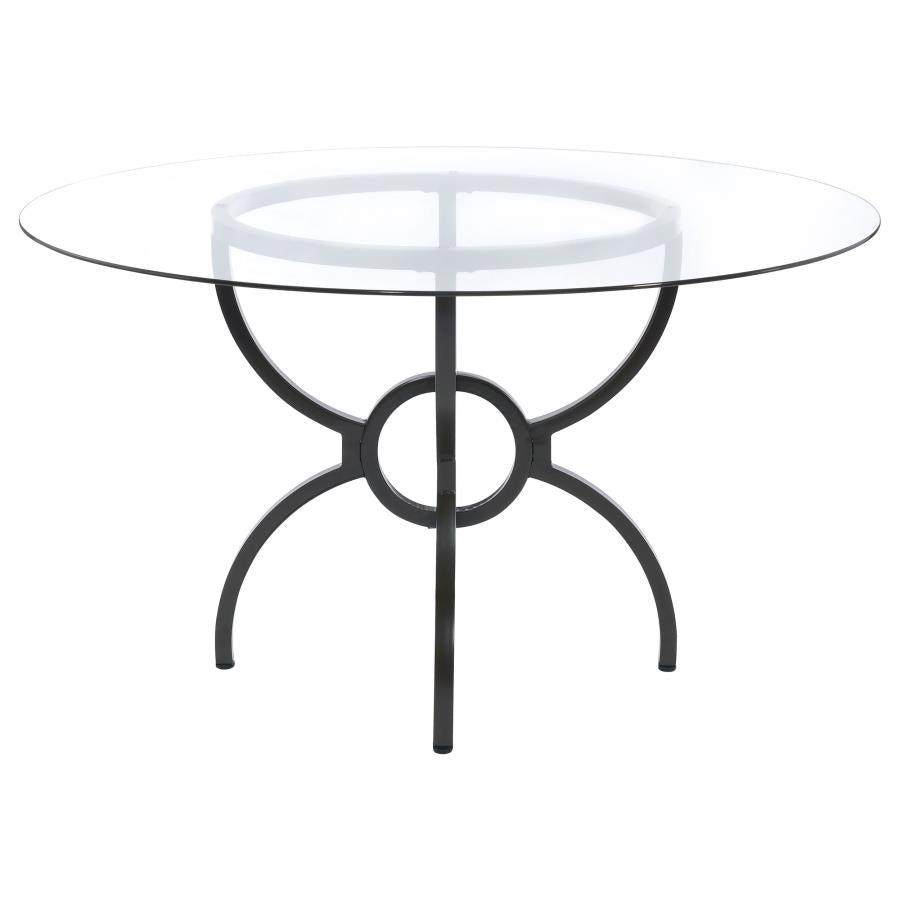 Aviano Black Dining Table