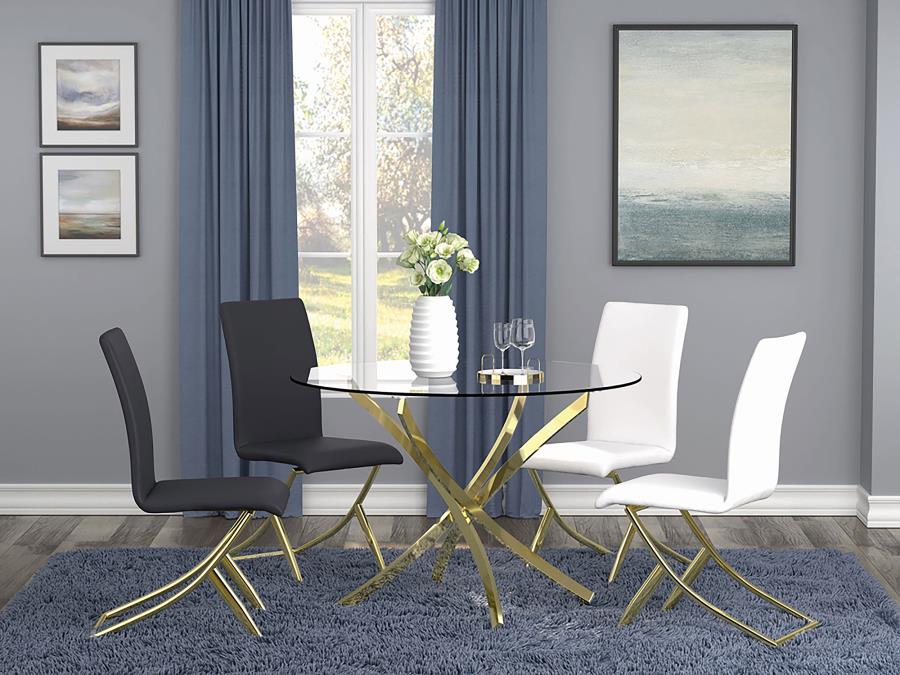 Beckham Gold Dining Table