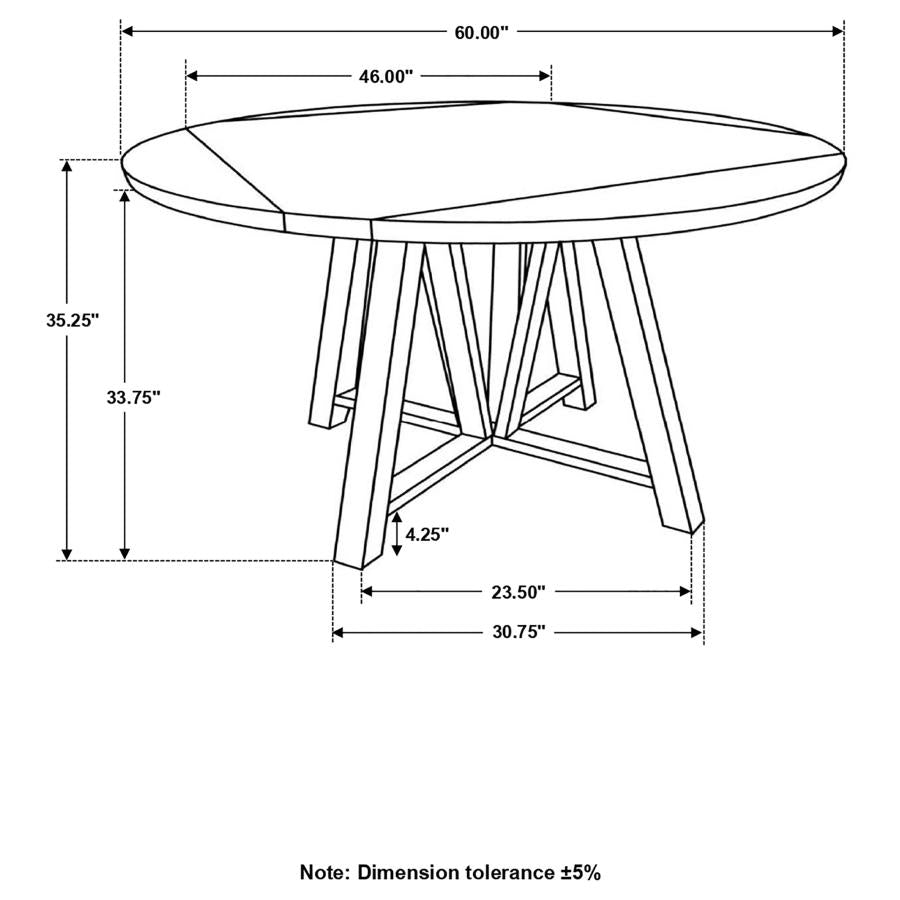 Athens Grey Counter Height Dining Table