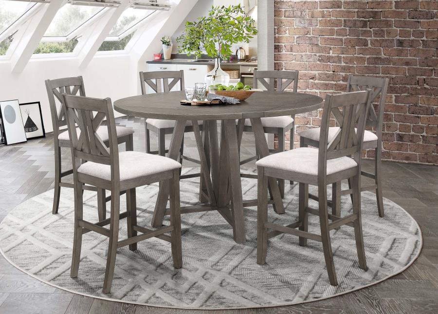 Athens Grey Counter Height Dining Table