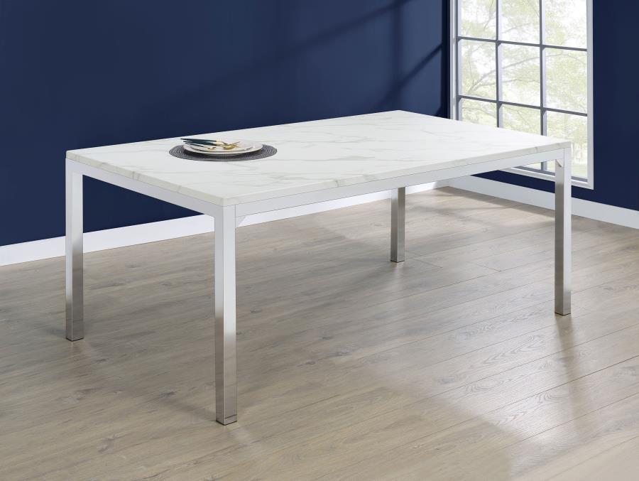 Athena White Dining Table