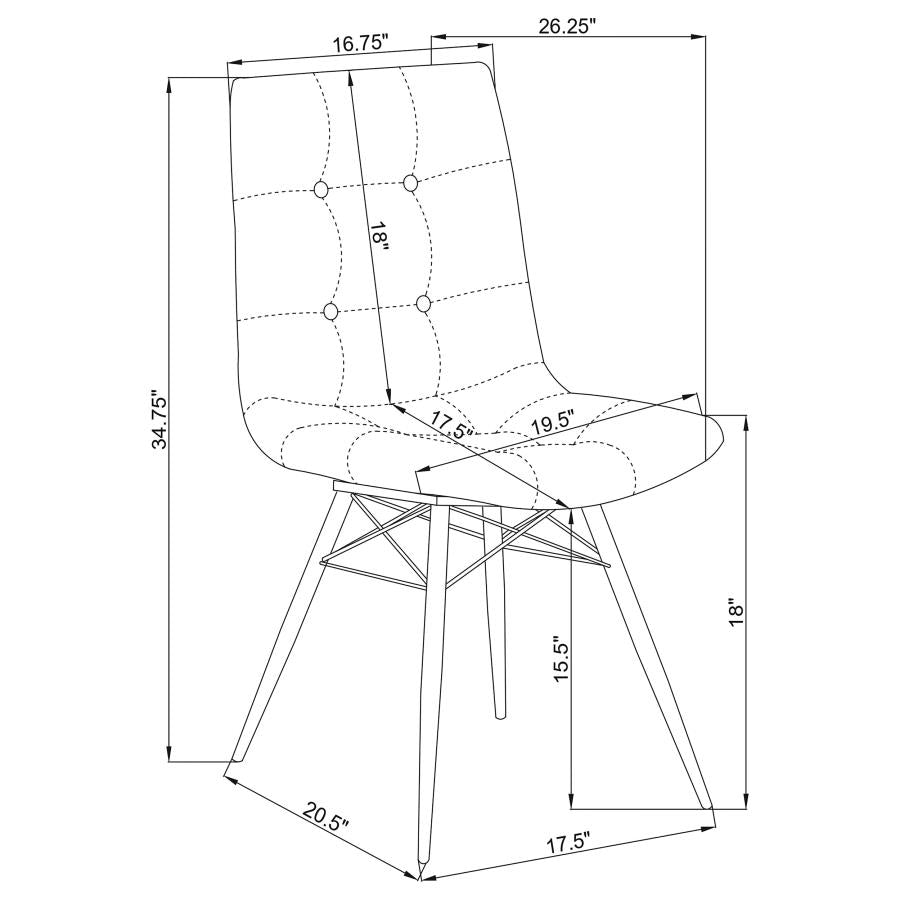 Aiken Black Side Chair