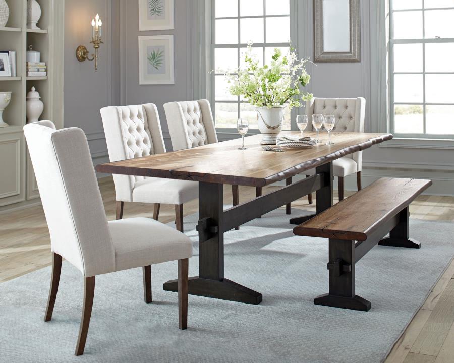 Bexley Brown Dining Table