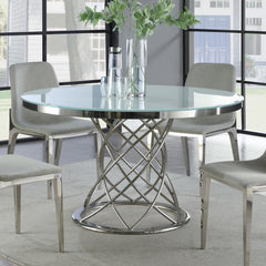 Irene Silver Dining Table