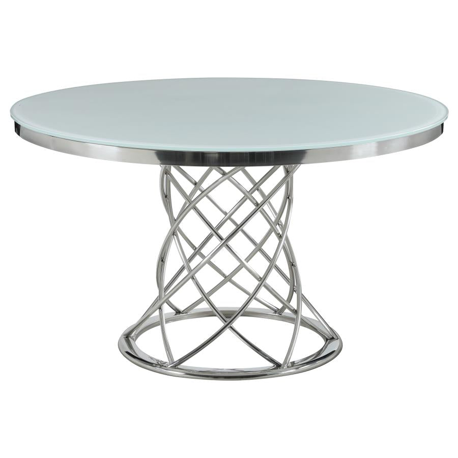 Irene Silver Dining Table