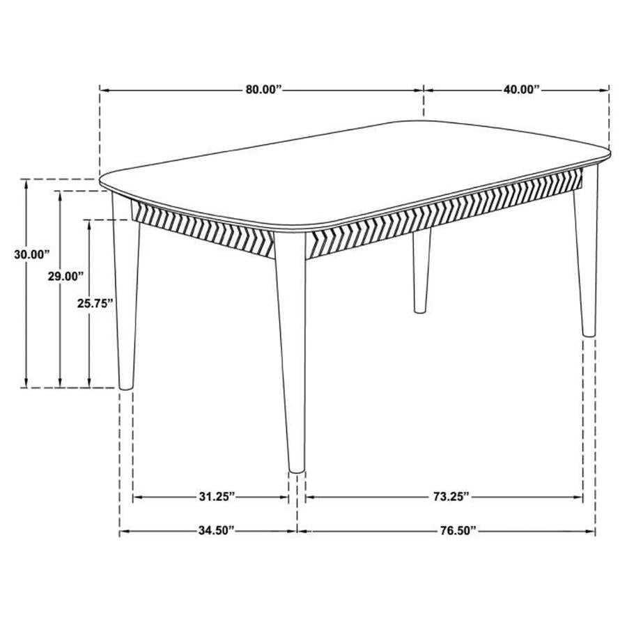 Partridge Brown Dining Table