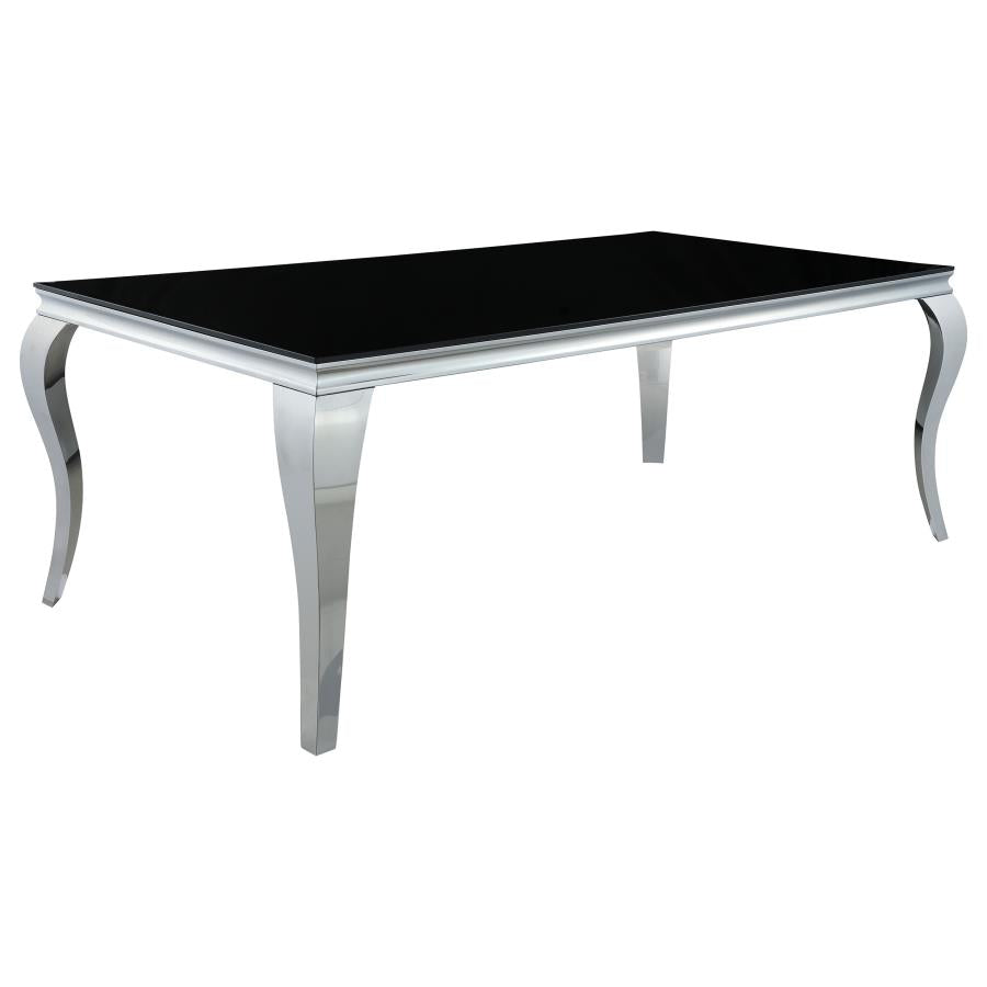 Carone Silver Dining Table