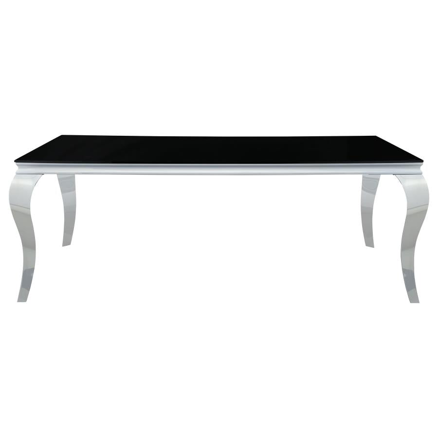 Carone Silver Dining Table