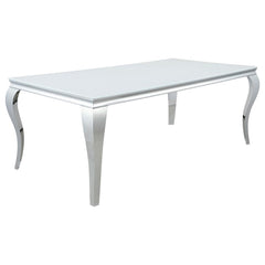 Carone Silver Dining Table