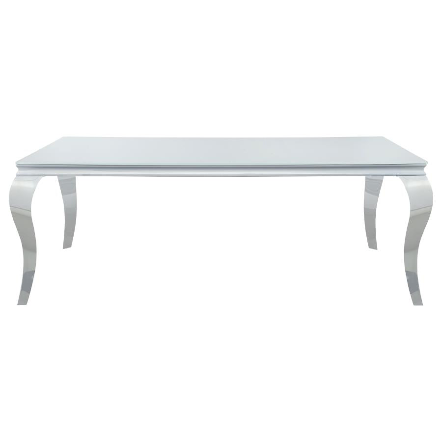 Carone Silver Dining Table