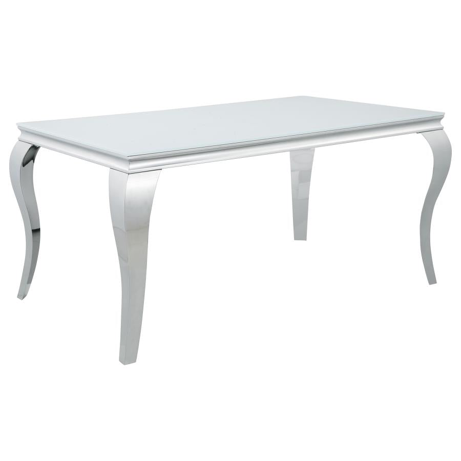 Carone Silver Dining Table