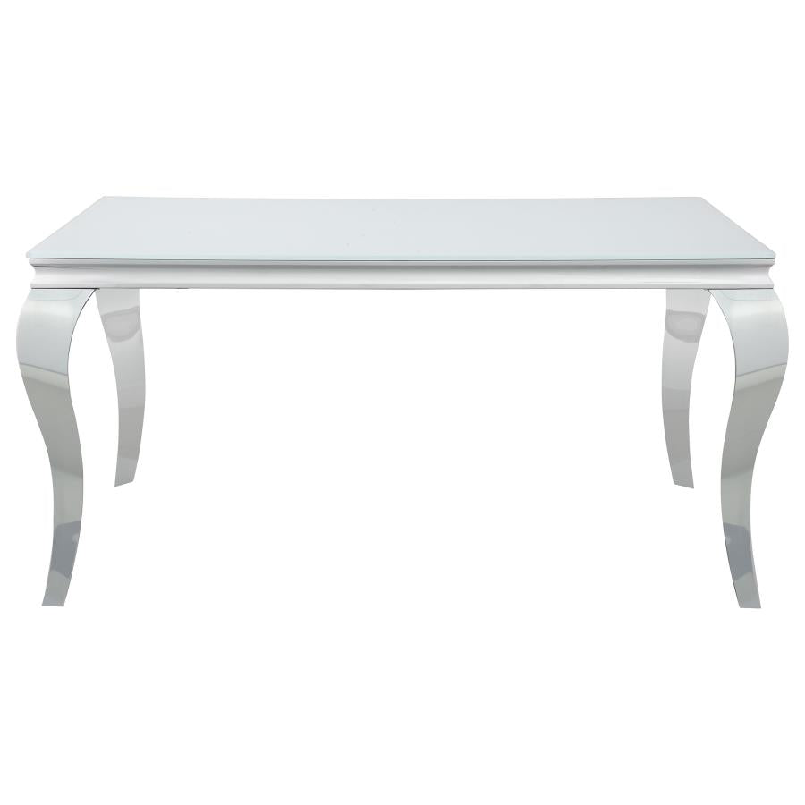 Carone Silver Dining Table