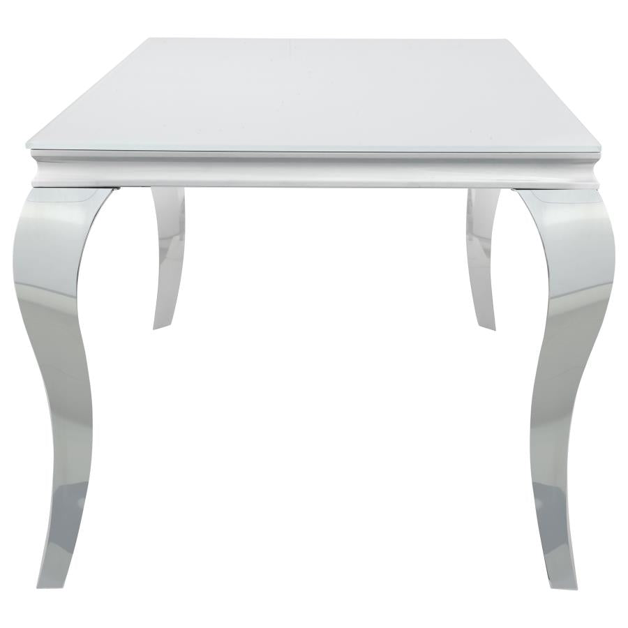 Carone Silver Dining Table