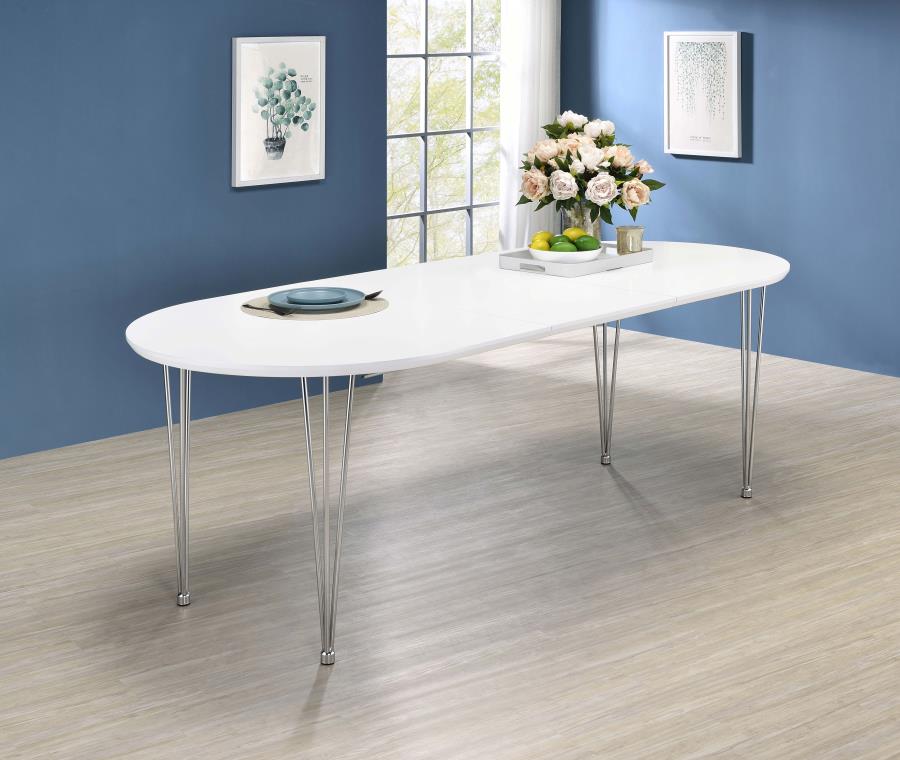 Heather White Dining Table