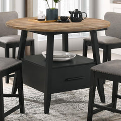 Gibson Black Counter Height Dining Table