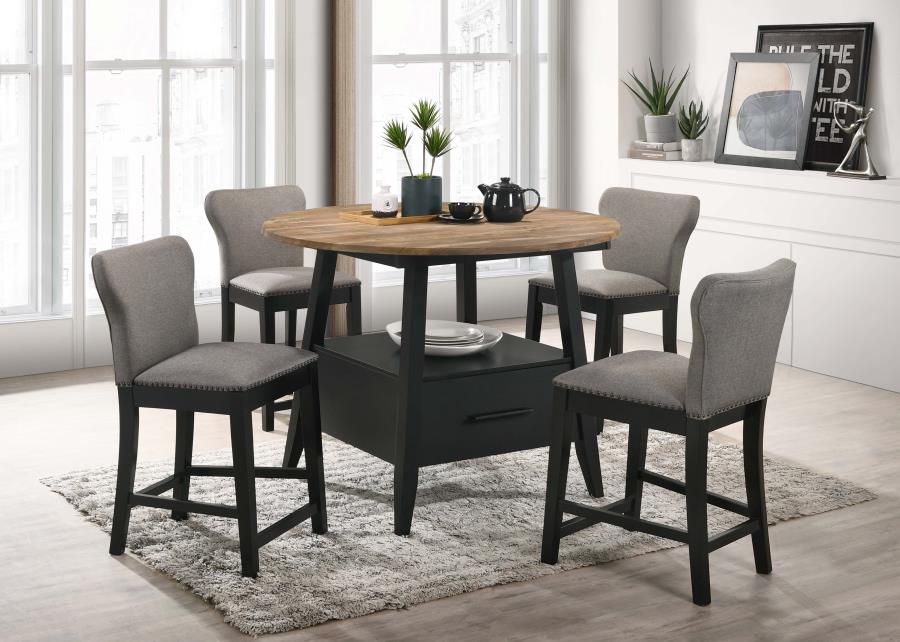 Gibson Black Counter Height Dining Table